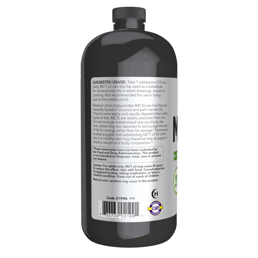 Líquido de aceite MCT / MCT Oil Liquid (32 oz)