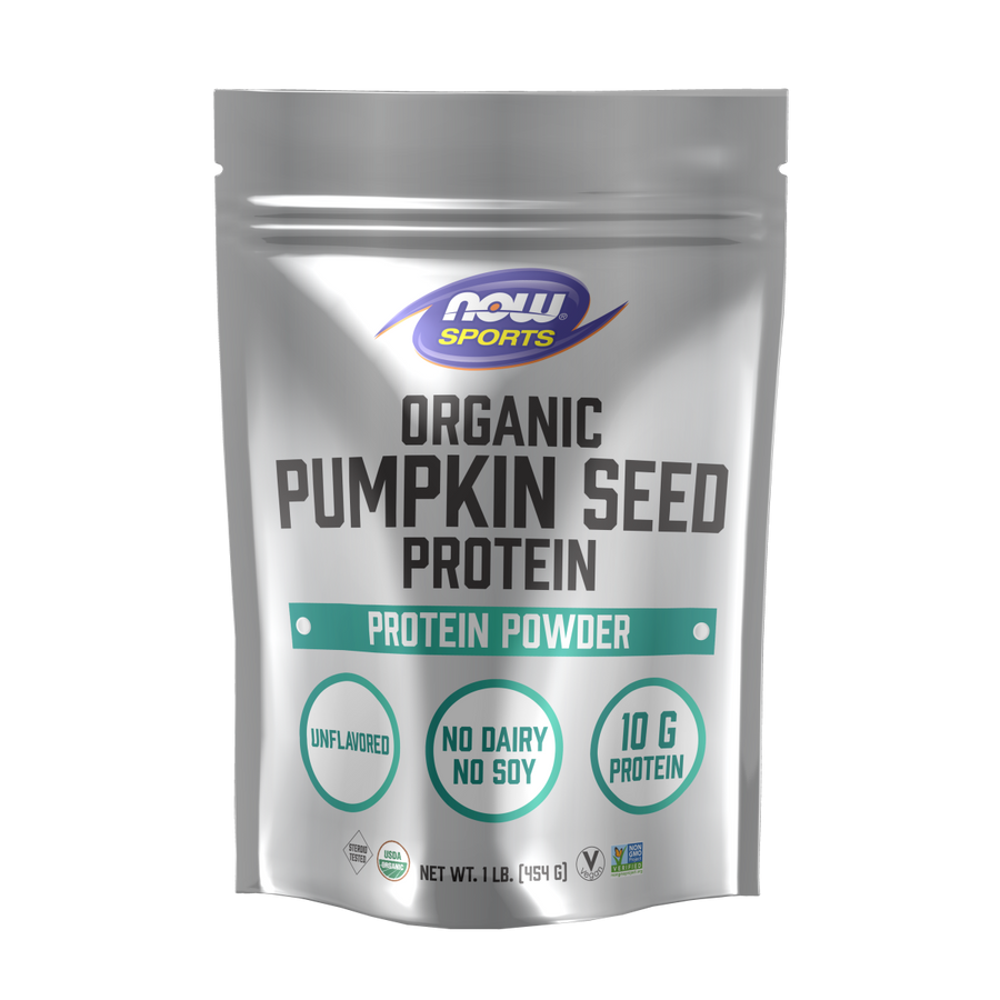 Proteína de semilla de calabaza, polvo orgánico (454g)1lbs/ Pumpkin Seed Protein, Organic Powder