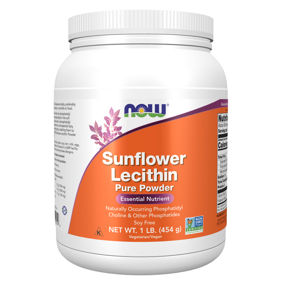 Lecitina De Girasol en Polvo (1 lb) / Sunflower Lecithin Pure Powder