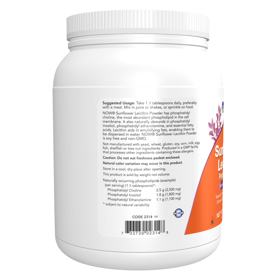 Lecitina De Girasol en Polvo (1 lb) / Sunflower Lecithin Pure Powder