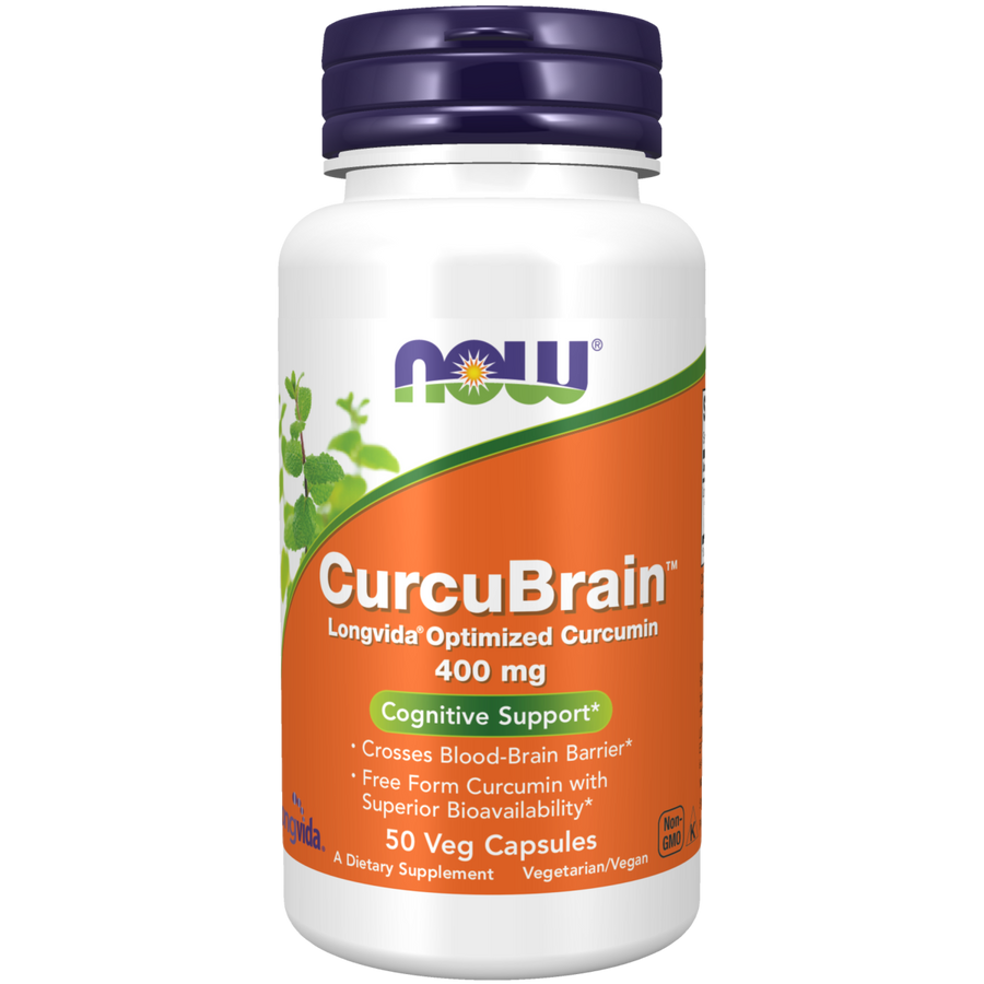 CurcuBrain™ 400 mg (50 Veg Caps)