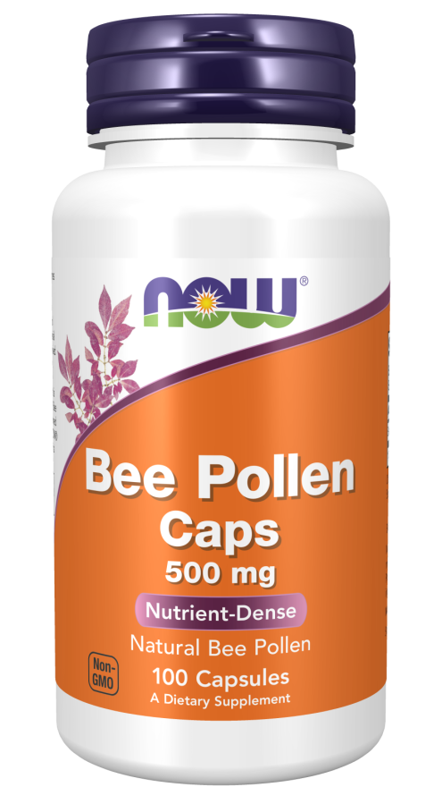 Polen de Abeja 500 mg 100 Cápsulas/Bee Pollen 500 mg