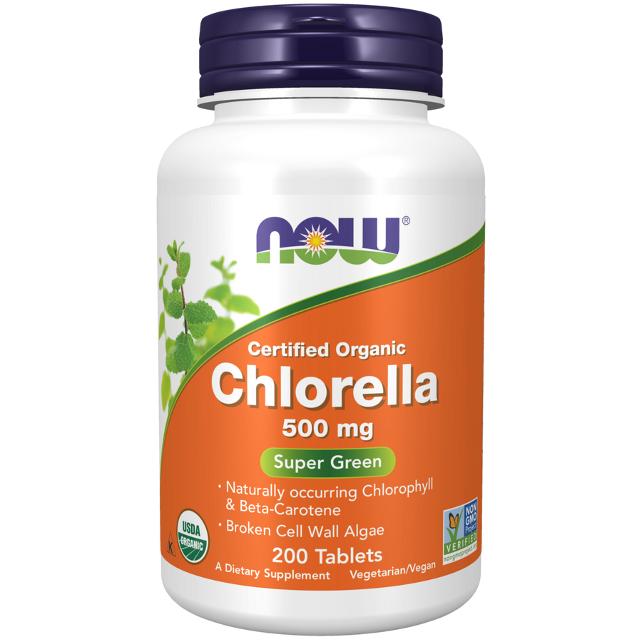 Chlorella Organica  500 mg, (200 TAB)