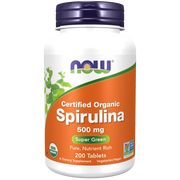 Espirulina 500 mg, orgánica(200Tab) / Spirulina 500 mg, Organic