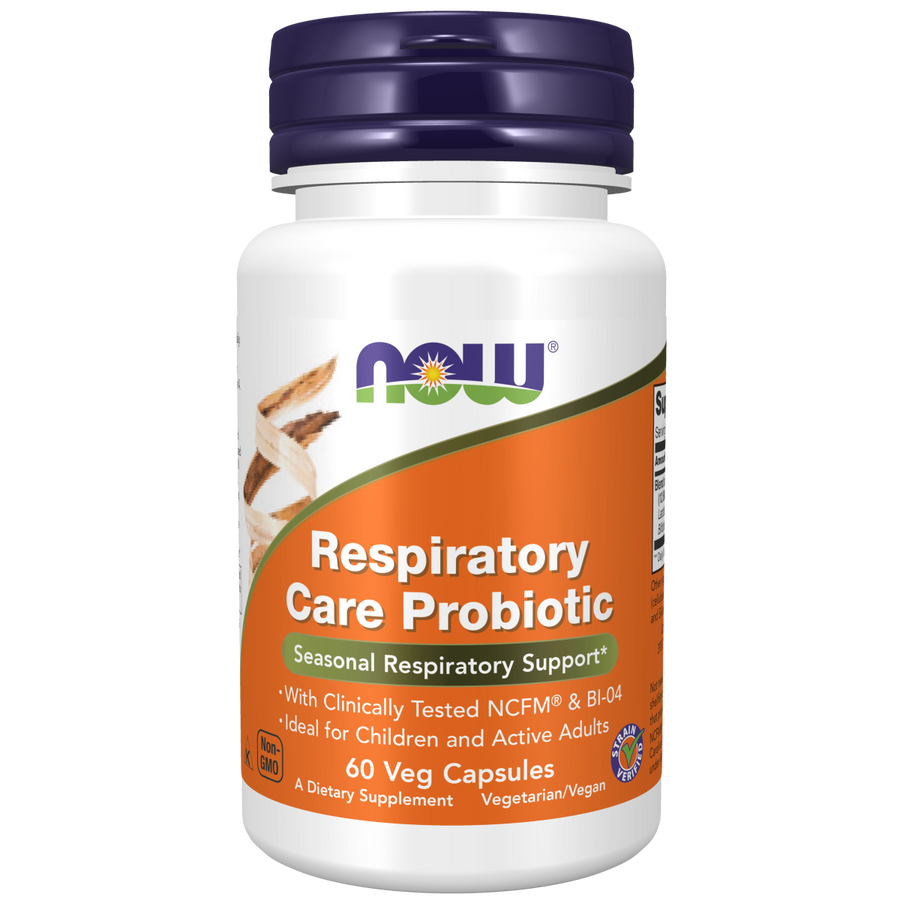 Probiótico para el Cuidado de las Vías Respiratorias (60 Veg Caps)/Respiratory Care Probiotic