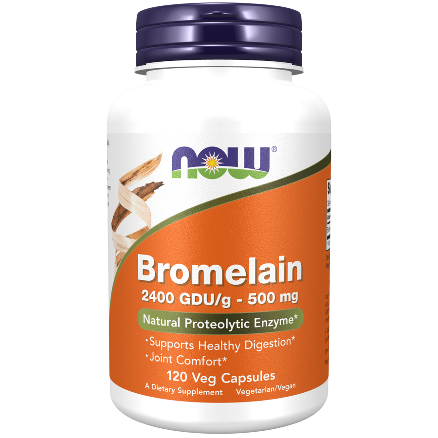 Bromelain 500 mg 120 Veg Capsules/ Bromelina 500 mg