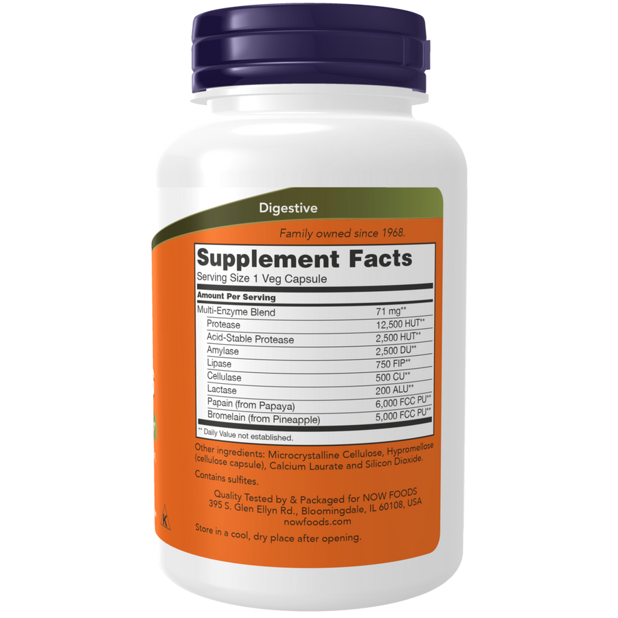 Plant Enzymes (120 Veg Capsules)/ Enzimas vegetales