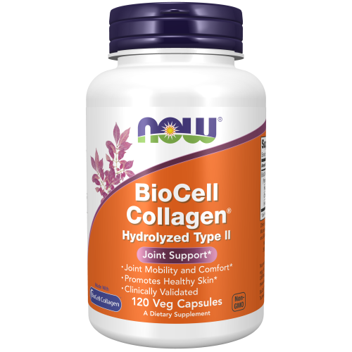 BioCell Colágeno® Hidrolizado Tipo II (120 Veg Caps)/ BioCell Collagen® Hydrolyzed Type II Veg Caps
