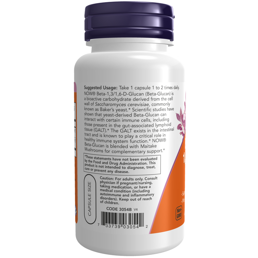 Beta 1,3/1,6- D -Glucan 100 mg 90 Veg Capsules