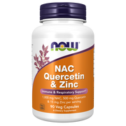 NAC Quercetina y Zinc 90 Veg Capsules / NAC Quercetin & Zinc Veg Capsules