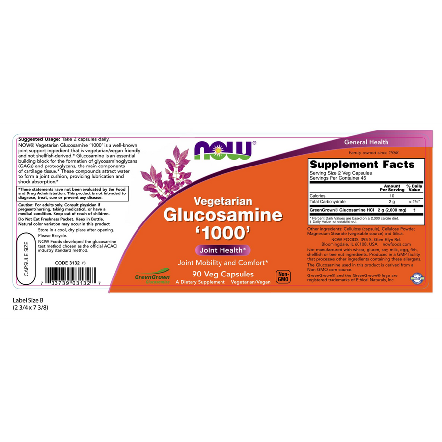 Glucosamina 1000 Vegena (90 Veg Caps)/Glucosamine '1000'