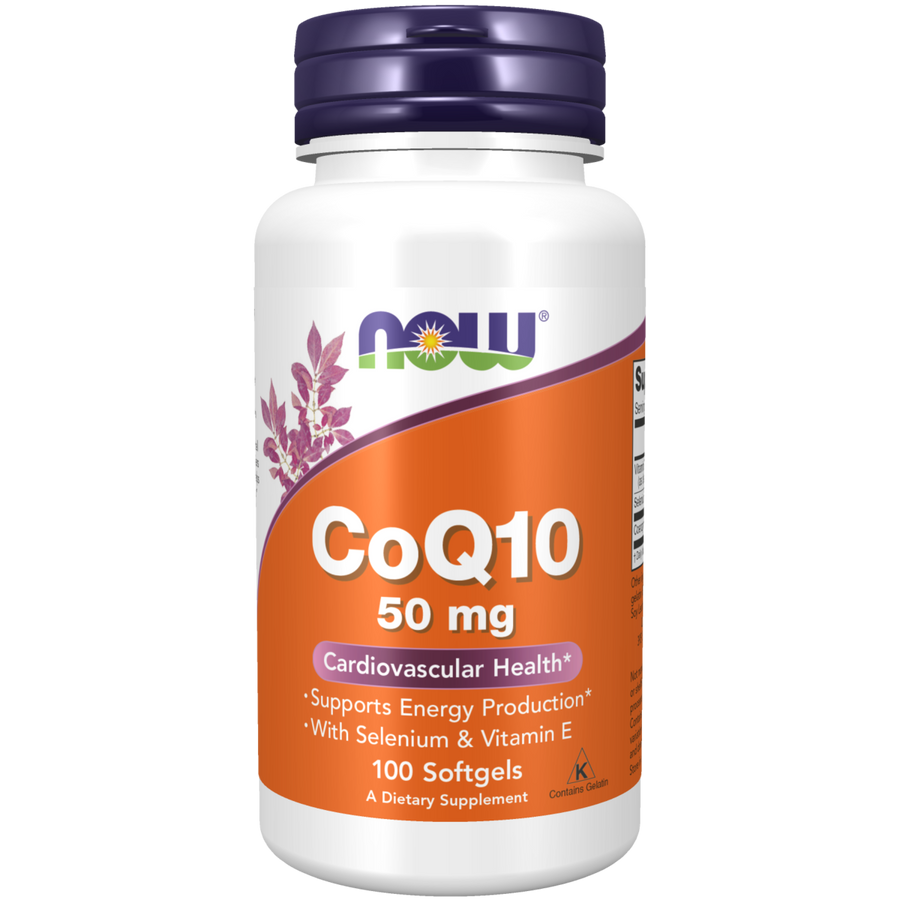 CoQ10 50 mg  (100 softgels)