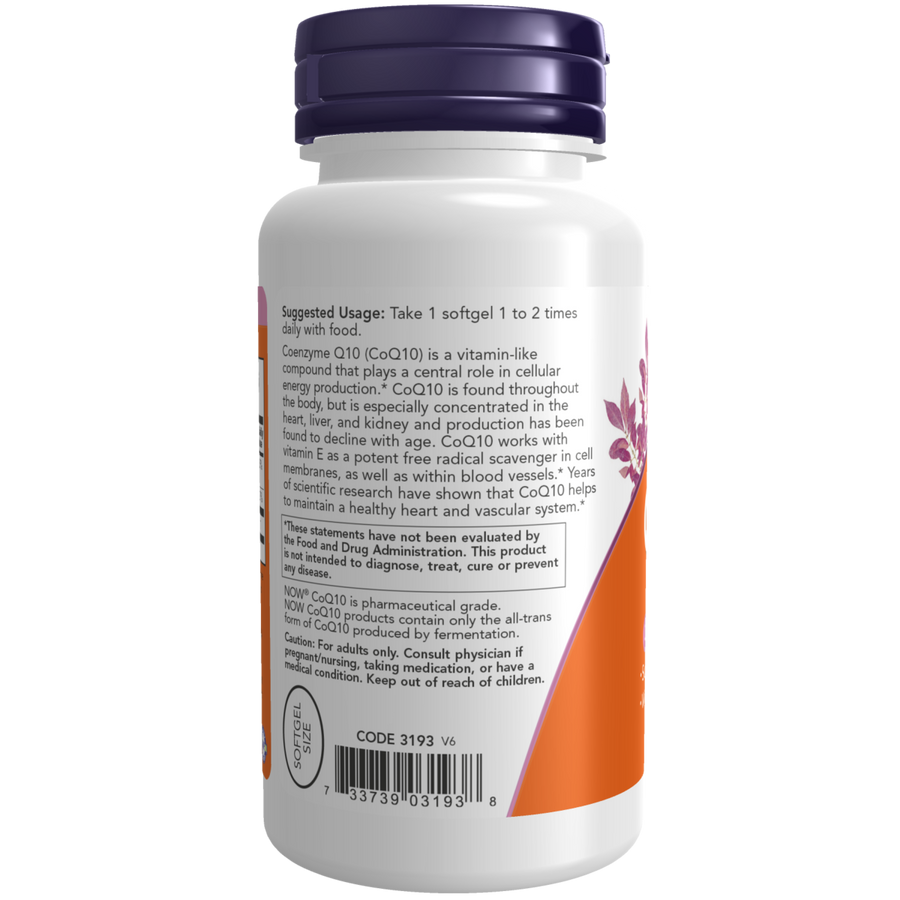 CoQ10 50 mg  (100 softgels)