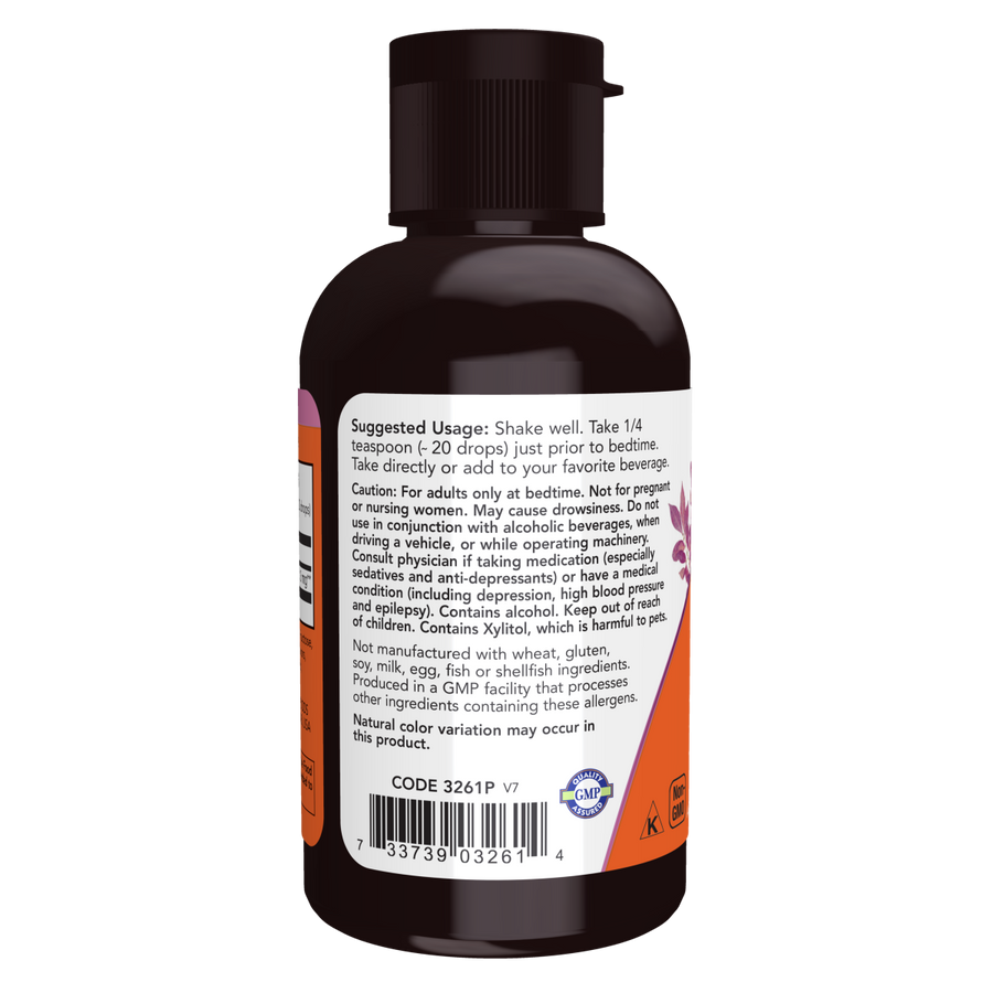 Melatonina liquida 2 fl. onz. (59 ml) / Liquid Melatonin