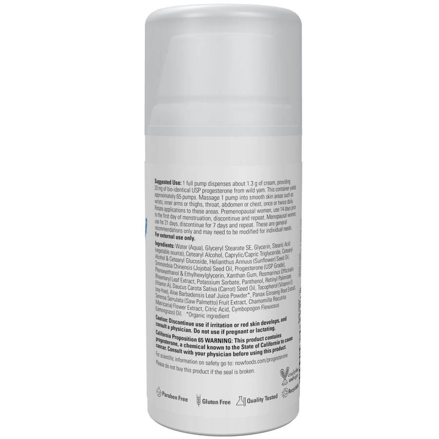 Crema para Piel con Progesterona 3 oz (85 gr) /Progesterone from Wild Yam Balancing Skin Cream