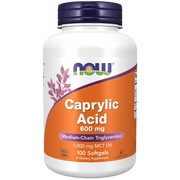 Ácido caprílico 600mg (100 Softgels)/ Caprylic Acid 600 mg