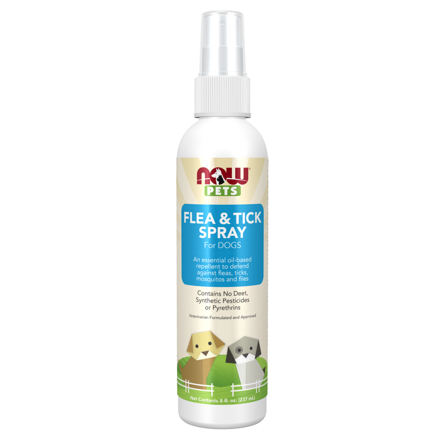 Spray de pulgas y garrapatas para perros (8oz ) /Flea & Tick Spray for Dogs