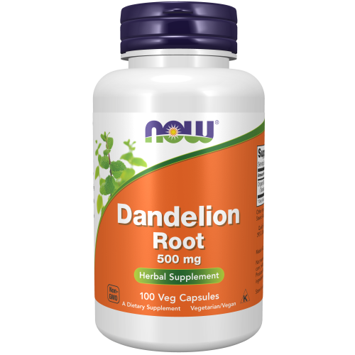 Raíz de diente de león 500mg (100 VegCaps)/ Dandelion Root 500 mg