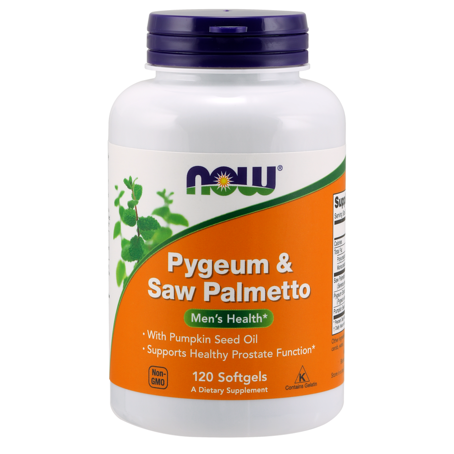 Pygeum 50mg & Saw Palmetto 160 mg(120 Softgels)