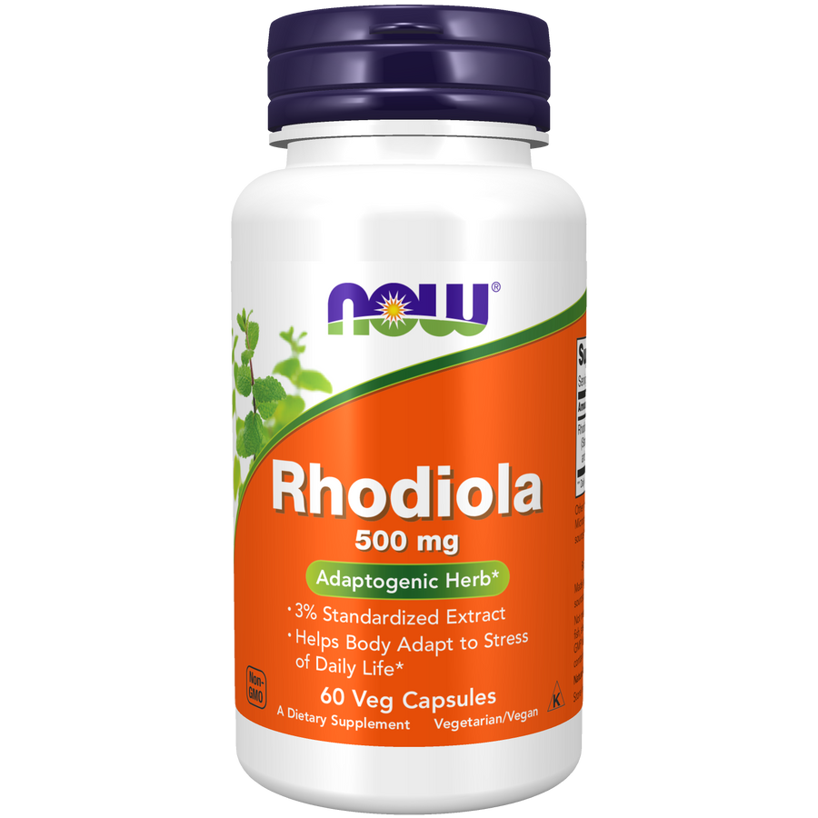 Rodiola (60 VegCaps)/ Rhodiola 500 mg Extract 3%