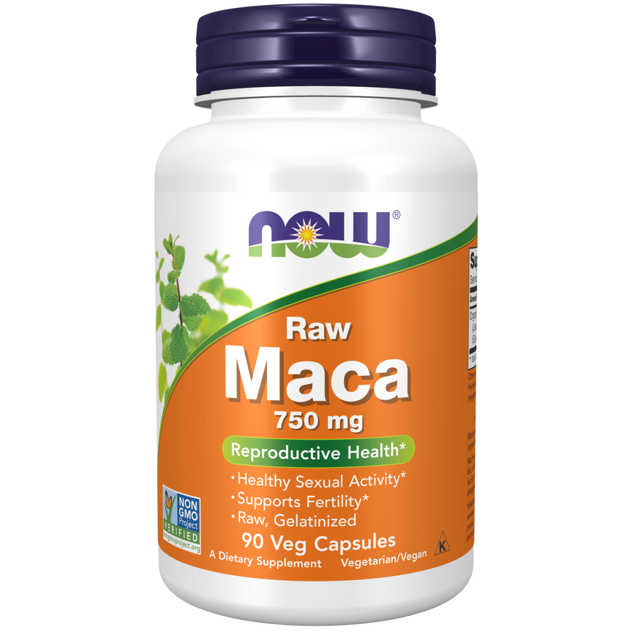 Maca Cruda 750 mg (90 Veg Caps)/ Maca 750 mg Raw