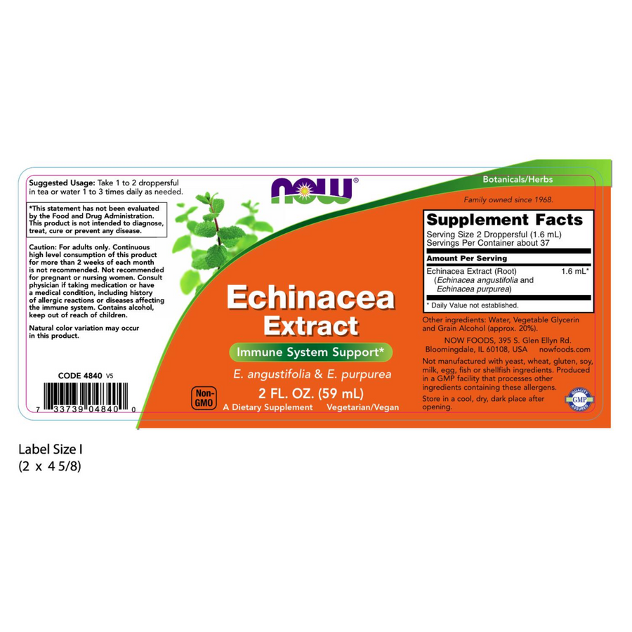 Líquido de extracto de equinácea (2 fl. onz) /Echinacea Extract Liquid