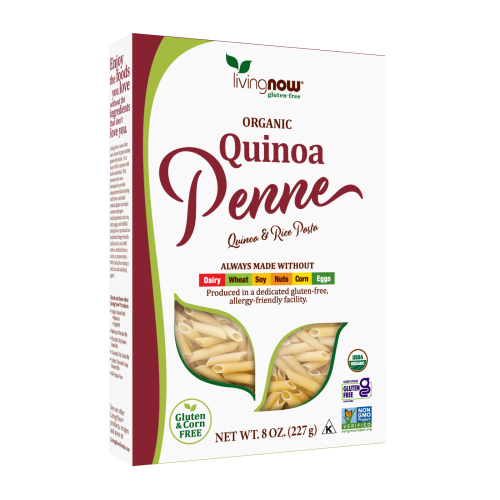 Pasta Penne de Quinua, Orgánica (8oz/227gr) / Quinoa Penne Pasta, Organic