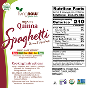 Pasta de espagueti de quinua, orgánica (8oz/227gr) / Quinoa Spaghetti Pasta, Organic