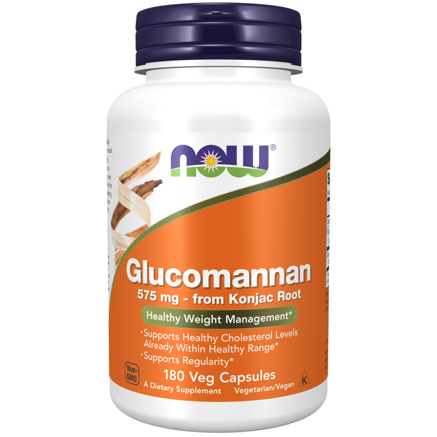 Glucomanano 575 mg (180 Veg Caps) /Glucomannan 575 mg