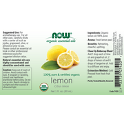 Aceite de Limón Orgánico (1 fl. oz) / Lemon Oil, Organic