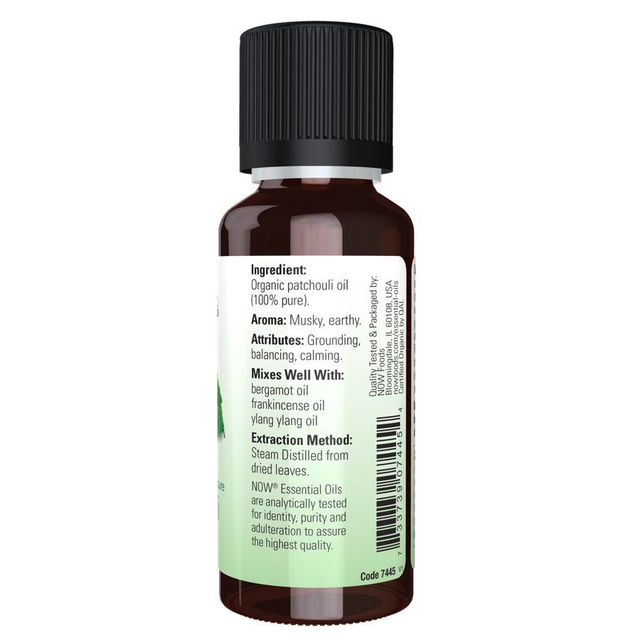 Aceite de pachulí, Orgánico (30ml)/ Patchouli Oil, Organic