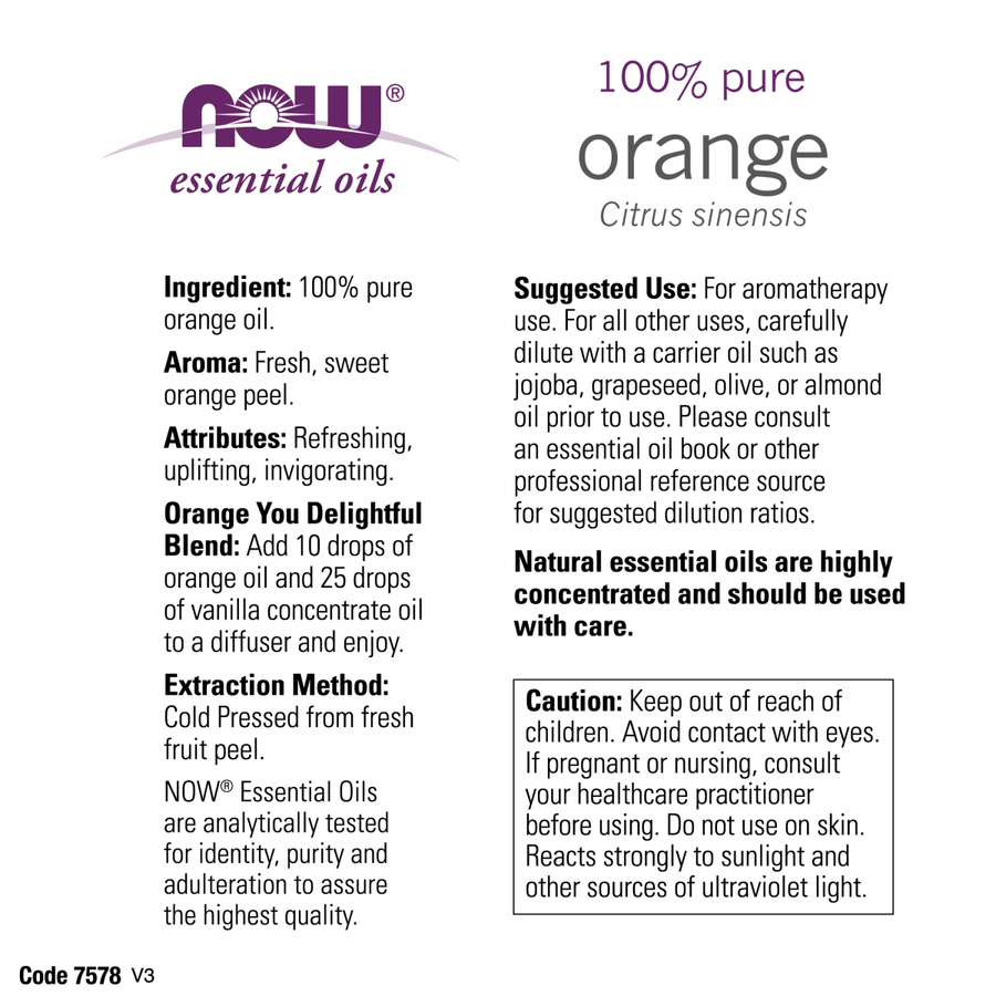 Aceite esencial de naranja (118ml) / Orange oil