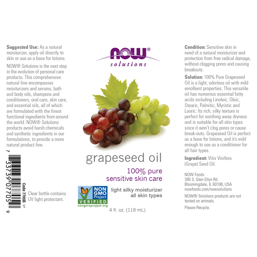 Aceite de semilla de uva (118ml) / Grapeseed Oil