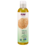 Aceite de semilla de sésamo, orgánico (8 fl. onz ) /Sesame Seed Oil, Organic