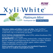 Pasta dental XyliWhite™ Platinum Mint con bicarbonato de sodio (6.4oz)/XyliWhite™ Platinum Mint Toothpaste Gel with Baking Soda