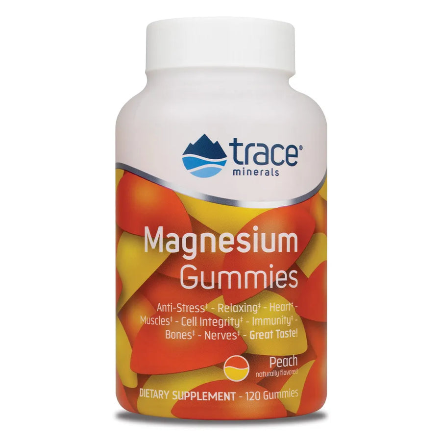 Productos Magnesio en gomitas - sabor durazno (120 gomitas) / Magnesium Gummies - peach flavor (120 Gomitas)