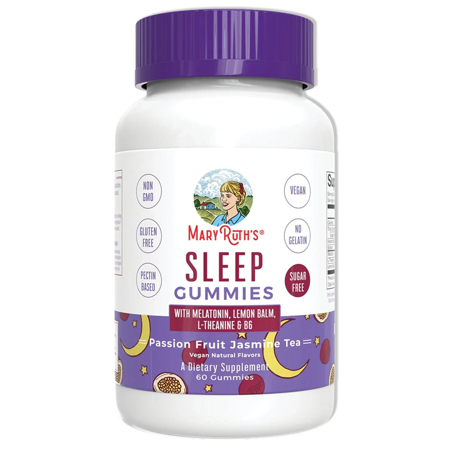 Gomitas de melatonina para dormir Adultos (60gomitas) / Adult Sleep Gummies, Passion Fruit, (60ct)