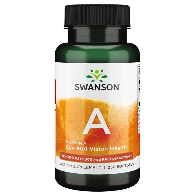 Vitamin A 10,000 UI (250 softgels)
