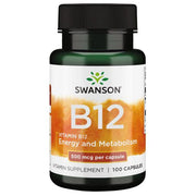 Vitamina B12 (cianocobalamina) 500mcg (100 caps)