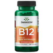 Vitamina B12 (cianocobalamina) 500mcg (250 caps)