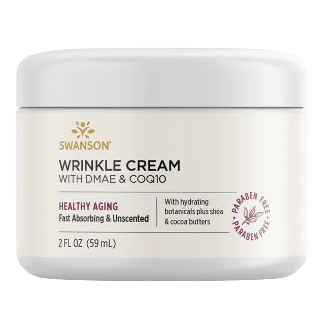 Crema antiarrugas con DMAE y CoQ10 (2 fl oz) / Wrinkle Cream (59ml)