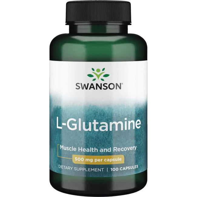 L-Glutamina 500mg (100 caps) / L-Glutamine 500mg (100 caps)