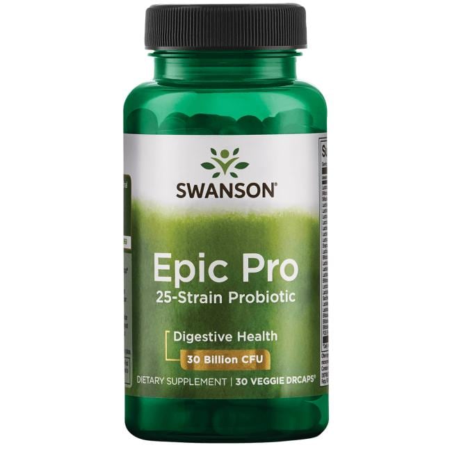 Probiótico Epic Pro 25-cepas (30 vcaps) / Epic Pro 25-Strain Probiotic (30 vcaps)