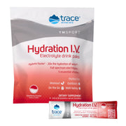 Hydration I.V. Electrolyte Strawberry Coconut/ Hidratación I.V. Electrolito Fresa Coco (16 Porciones)