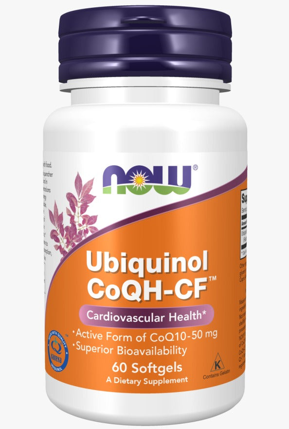 Ubiquinol CoQH-CF™ 60 capsulas gel.
