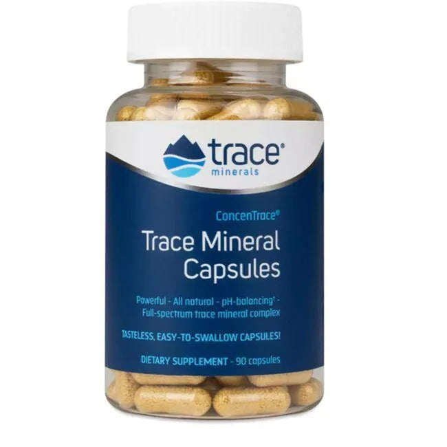 Multimineral Minerales Traza / ConcenTrace® Trace Mineral 90 capsulas