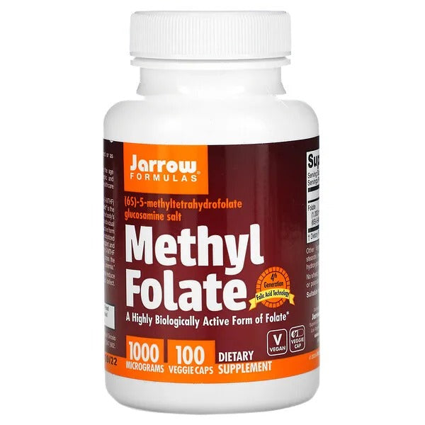Metilfolato 1000 mcg (100 vcaps) / Methylfolate 1000 mcg (100 vcaps)