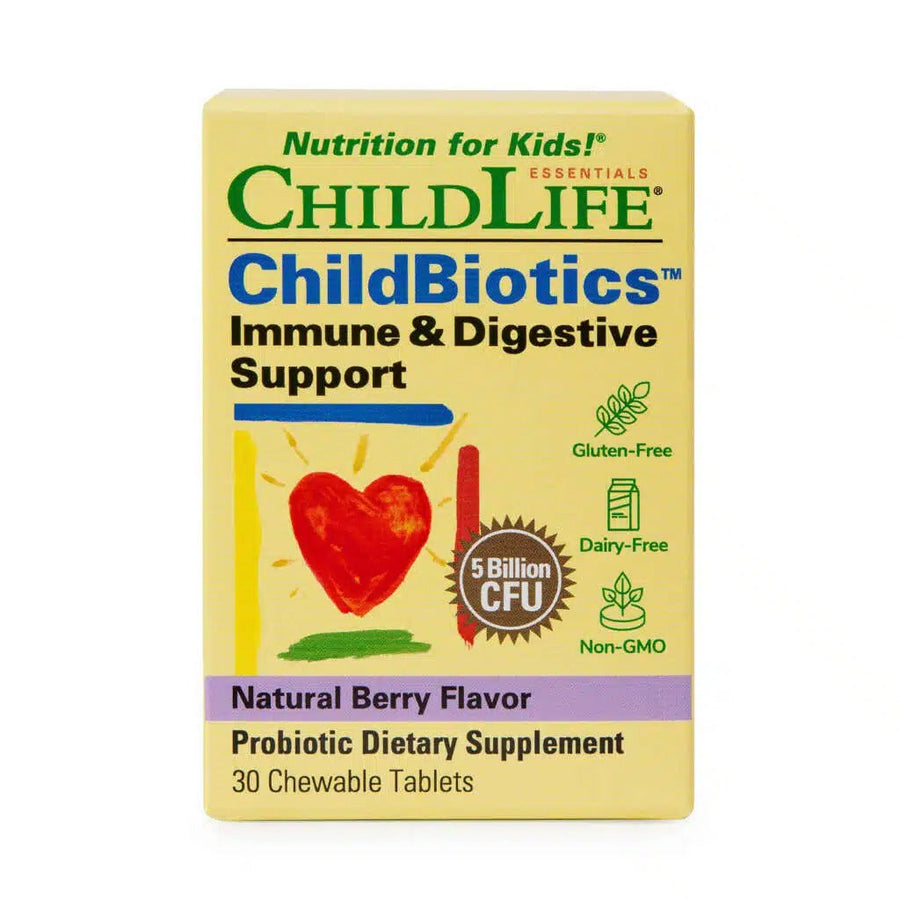 ChildBiotics Apoyo inmunológico y digestivo (30 tab masticables)/ ChildBiotics Immune & Digestive Support (30 Chewable Tablets)