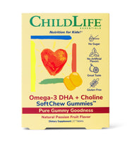 Omega-3 DHA + Choline SoftChew Gummies (27 Tablets)