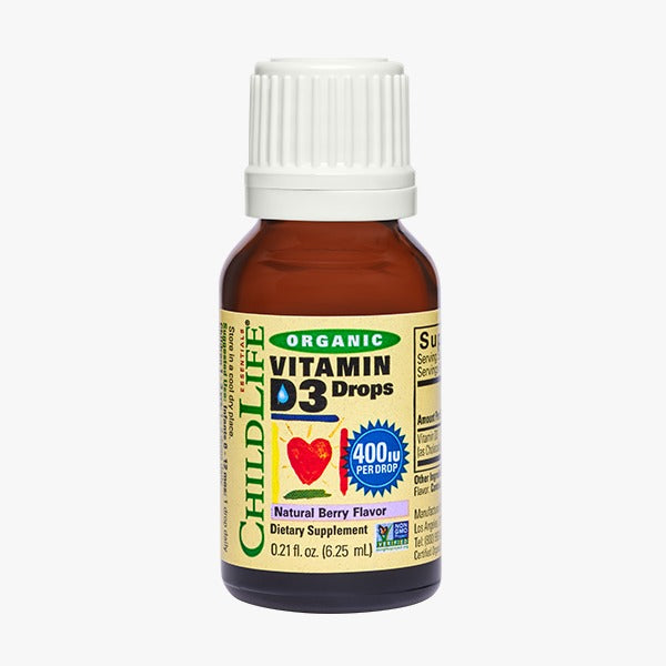 Vitamina D3 Orgánica 400ui (6.25ml) / Organic Vitamin D3 drops 400 ui (0.21oz)